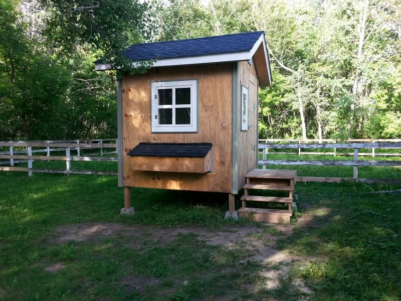 How to build a chicken coop for dummies (or more accurately, by a dummy